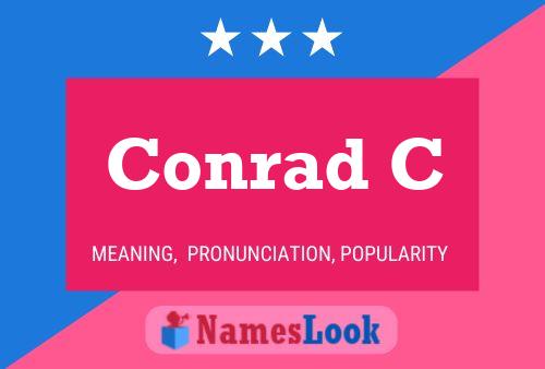 Conrad C 名字海报