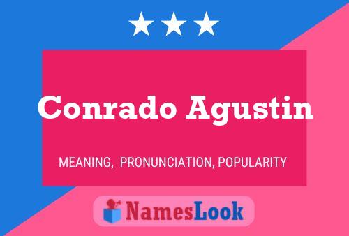 Conrado Agustin 名字海报