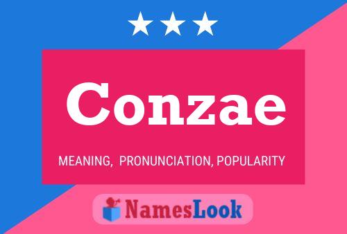 Conzae 名字海报