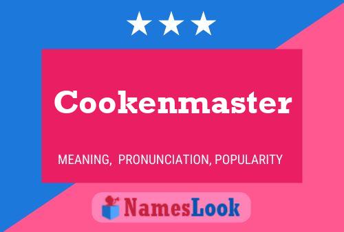 Cookenmaster 名字海报