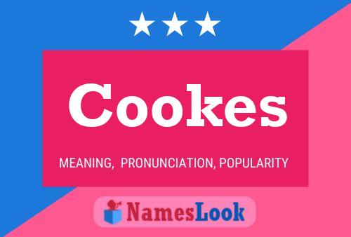 Cookes 名字海报