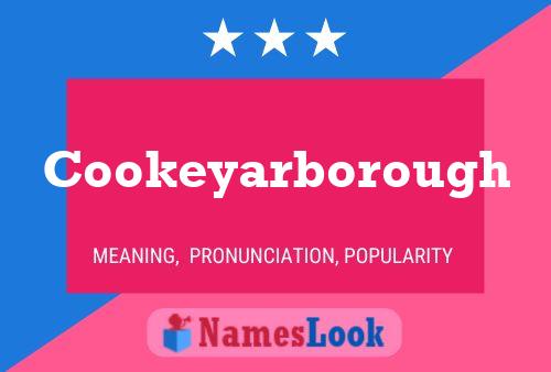 Cookeyarborough 名字海报