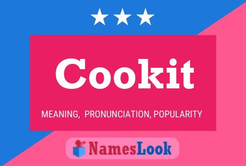 Cookit 名字海报