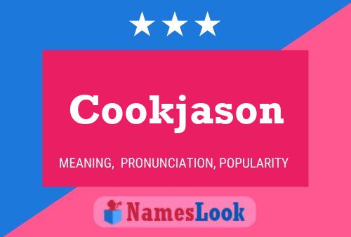 Cookjason 名字海报