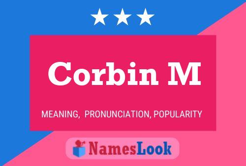 Corbin M 名字海报