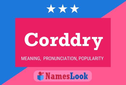 Corddry 名字海报