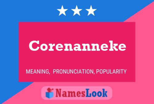 Corenanneke 名字海报