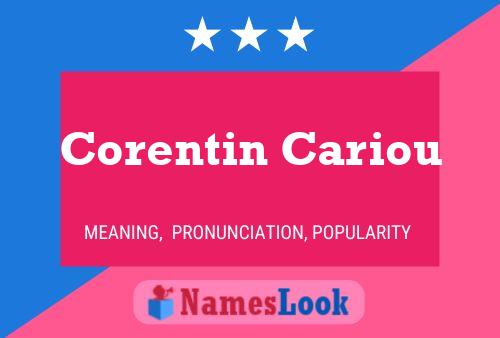 Corentin Cariou 名字海报