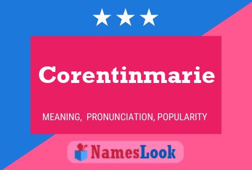 Corentinmarie 名字海报