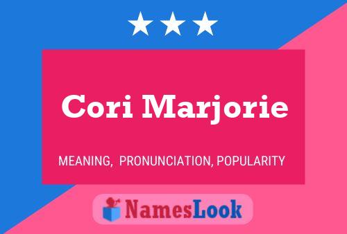 Cori Marjorie 名字海报