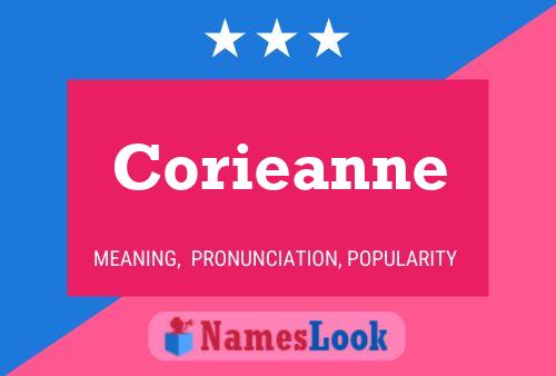 Corieanne 名字海报