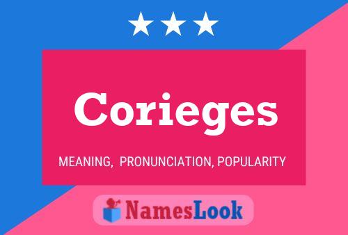 Corieges 名字海报