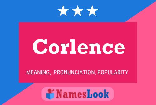 Corlence 名字海报