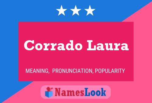 Corrado Laura 名字海报