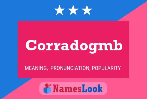 Corradogmb 名字海报