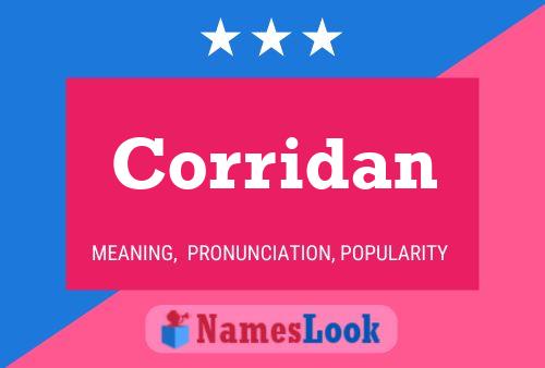 Corridan 名字海报