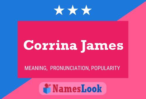 Corrina James 名字海报