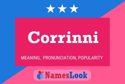 Corrinni 名字海报