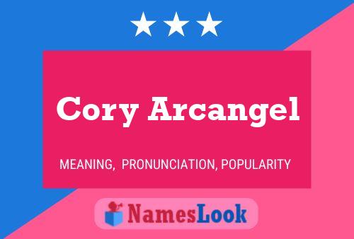 Cory Arcangel 名字海报