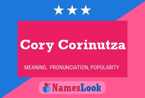 Cory Corinutza 名字海报