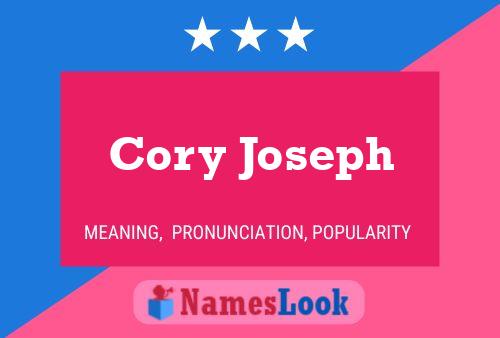 Cory Joseph 名字海报