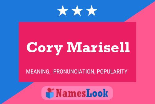 Cory Marisell 名字海报