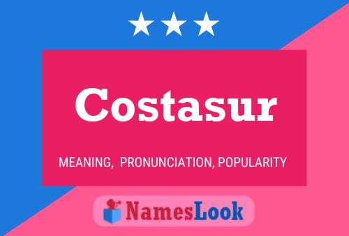 Costasur 名字海报