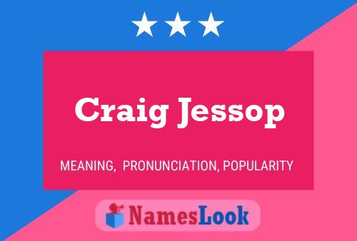 Craig Jessop 名字海报