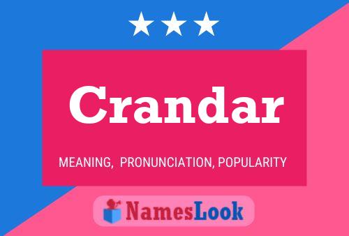 Crandar 名字海报