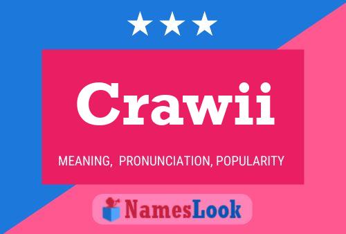 Crawii 名字海报