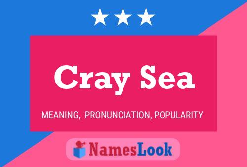 Cray Sea 名字海报