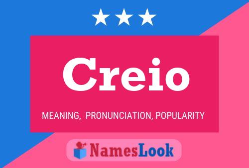 Creio 名字海报