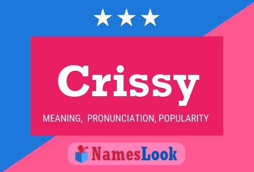 Crissy 名字海报