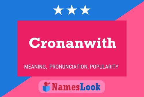 Cronanwith 名字海报