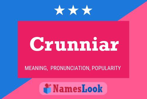 Crunniar 名字海报