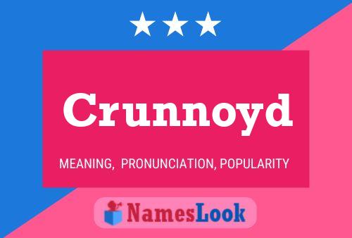 Crunnoyd 名字海报