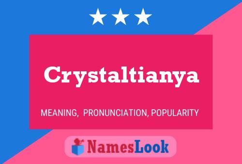 Crystaltianya 名字海报