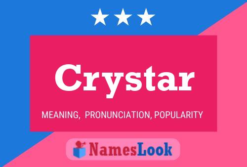 Crystar 名字海报