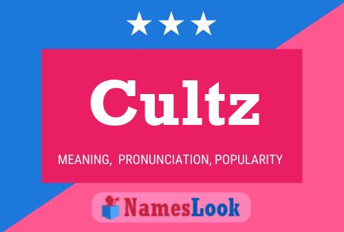 Cultz 名字海报