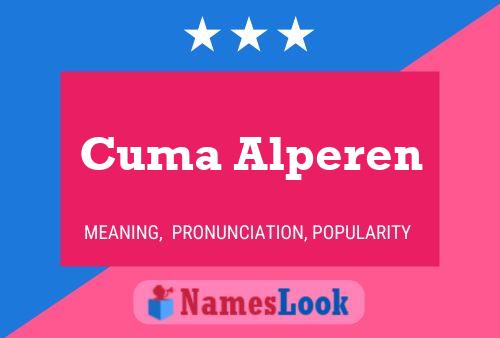 Cuma Alperen 名字海报