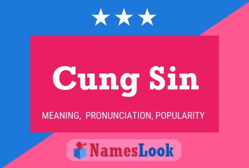 Cung Sin 名字海报