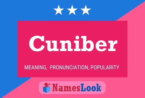 Cuniber 名字海报