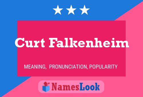 Curt Falkenheim 名字海报