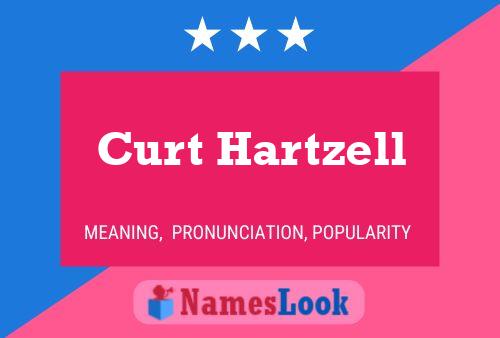 Curt Hartzell 名字海报