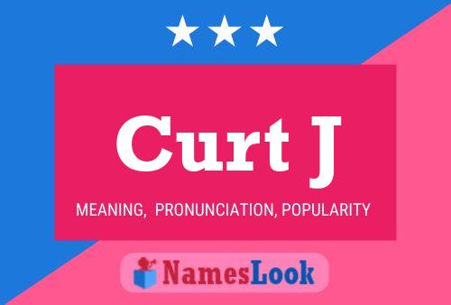 Curt J 名字海报