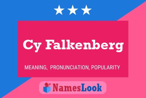 Cy Falkenberg 名字海报