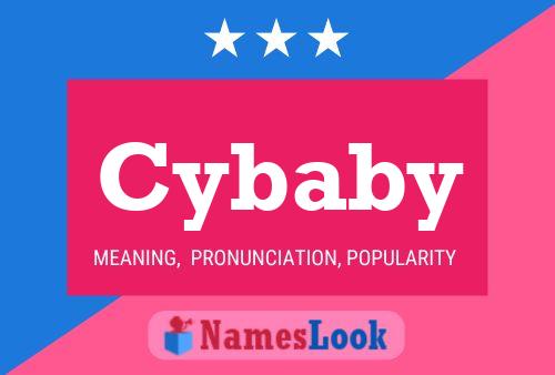 Cybaby 名字海报