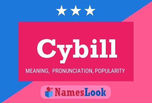 Cybill 名字海报