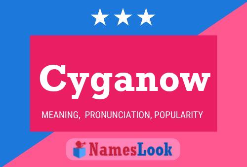 Cyganow 名字海报