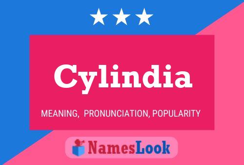 Cylindia 名字海报